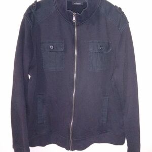 Marc Anthony Black Military Style Jacket